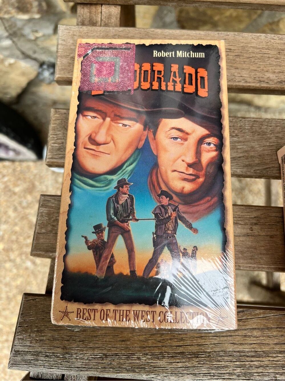 El Dorado VHS, 1996 John Wayne Robert Mitchum western video cassette tape